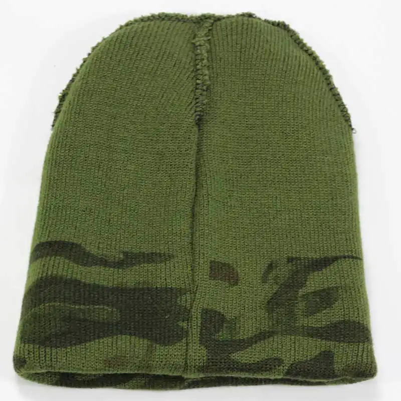 

Men's Beanie Hat Winter Warm Camouflage Pullover Caps Knitting Hat for Sports Outdoor Ski Mountain Climbing and Winter Autumn