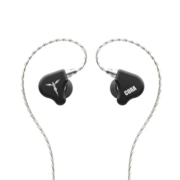 

TANCHJIM CORA Dynamic Driver Music In-ear Earphone HIFI Earbud Audio Gold Plated 3.5mm High Purity Silver Plated Color heaset