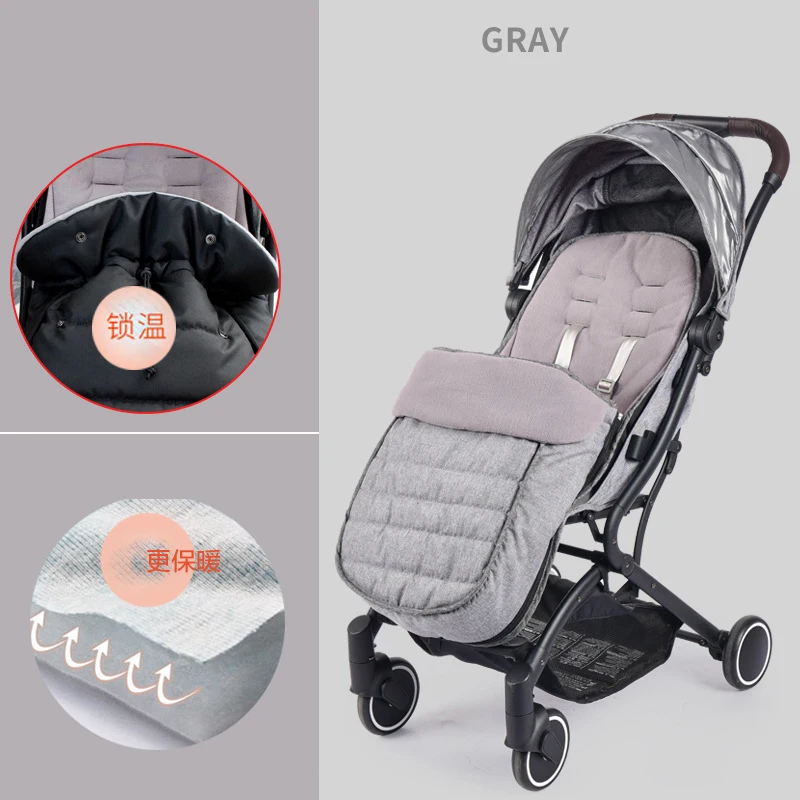 baby stroller accessories box Universal Baby Stroller Sleeping Bag  Thick Warm Stroller Cushion Footmuff Cotton Envelope Sleepsacks For Stroller Accessories baby stroller accessories do i need	 Baby Strollers