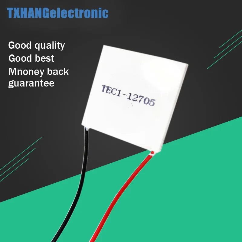 Tec1-Dissipatore Raffreddamento Termoelettrico Peltier 12705 Celle 12 V 5A Tec12705 Peltier Elemente Modulo Peltier Piatto