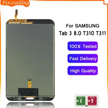 

LCD Display Touch Screen Digitizer Sensors Assembly Panel Replacement For Samsung Galaxy Tab 3 8.0 T310 T311 SM-T310 SM-T311