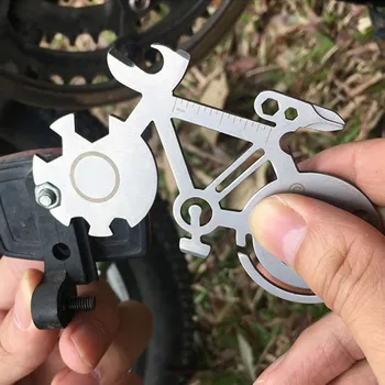 

Strong Outdoor Multi-Tool Alloy Flat Cross Head Screwdriver Spanner Bottle Can Opener Rope Cutter Reflector Multi Functional !