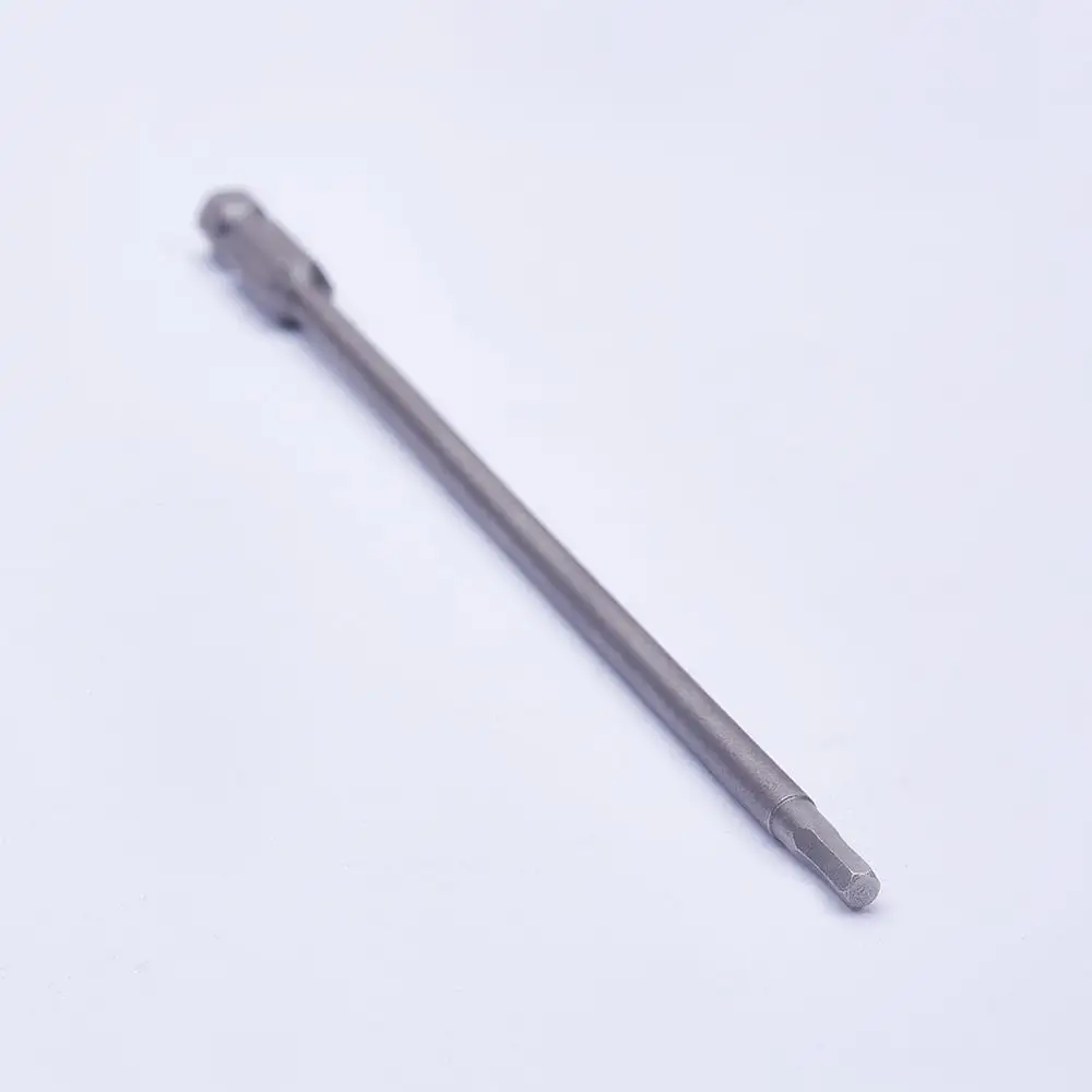 Utoolmart 5 шт. инструменты 1/" хвостовик Магнитная отвертка Биты 150 мм длиной H2.5 H3 H4 S2 легированная сталь шестигранный наконечник Шестигранная отвертка бит