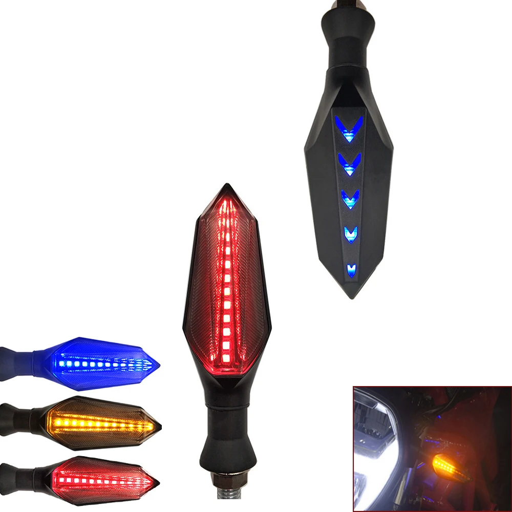 

Motorcycle LED Turn Signal Lamp Sequential Flowing Flash Indicator Lights For KTM 450XC-W 500XC-W 525XC-W 525EXR-W 250XC-F
