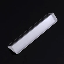 K9 Optical Glass Right Angle Reflecting Triangular Prism For Teaching Light Spectrum