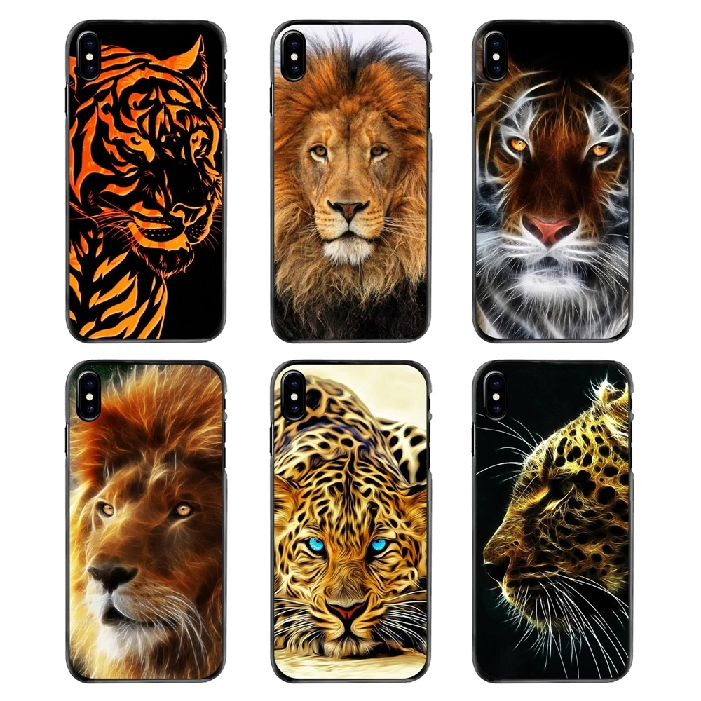 3d обои с животными hd для Iphone 4 4s 5 5S 5C SE 6 6S 7 8 Plus X XR XS Max iPod Touch аксессуары чехол