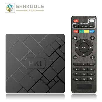 

HK1 Android 7.1 Smart TV BOX 4K Amlogic S905W 2G RAM 16G ROM Set Top Box Wifi Media Player TV Receiver