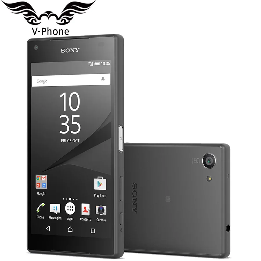 

Brand New 4.6"2GB 32GB Sony Xperia Z5 Compact E5823 Mobile Phone E 5823 4G Snapdragon 810 Octa core 2700mAh 23MP NFC Smartphone