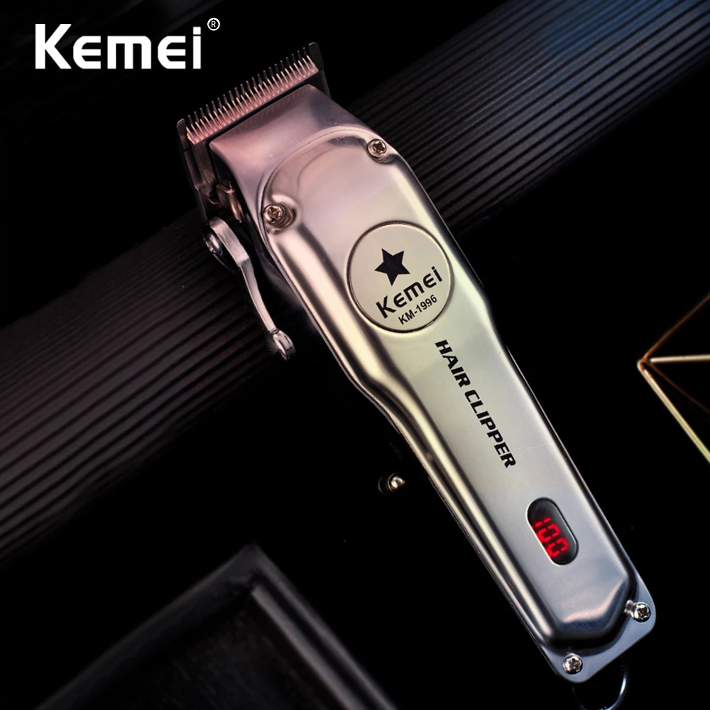 

Kemei professional Hair salon hair clipper electric hair trimmer powerful hair shaving machine hair cutting beard razor 1996