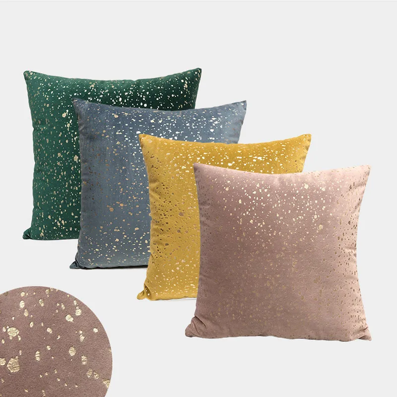 

45*45cm Decorative Cushion Cover Home Sofa Pillowcase Soft Square Throw Pillow Case Seat Chair for Bed Living Room Pillows Cover