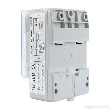 

New New TB-388 Rectangle 15 minutes / 96 times Switch Timer Without Battery