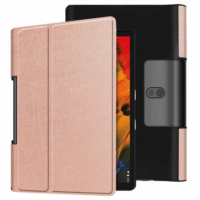 para lenovo yoga inteligente tab de yoga caso capa dobrável magnética funda para tablet para lenovo yoga tab