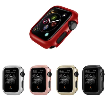 

Fashion Protect Watch Case for Apple Watch 4 Series 4 3 2 Case 44mm 40mm 38/42mm Injection Molding PC Bumper Cover Accessories