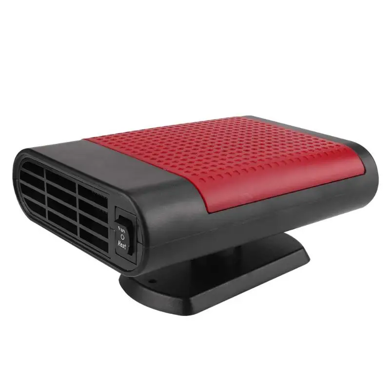 24V 150W фары для автомобилей Hearter вентилятор/автобус/Электрический Hearter лобового стекла автомобиля обогреватель обогрев зима Универсальный Авто Портативный обогревателем вентилятор - Название цвета: Красный