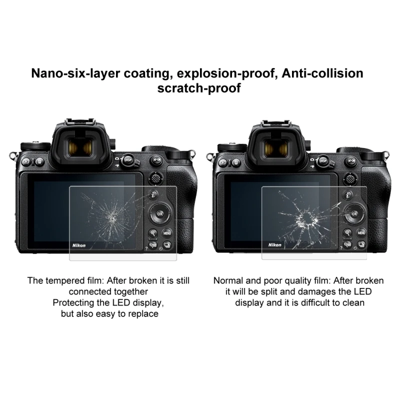 PULUZ 2.5D 9H пленка из закаленного стекла для Nikon Z6/Z7