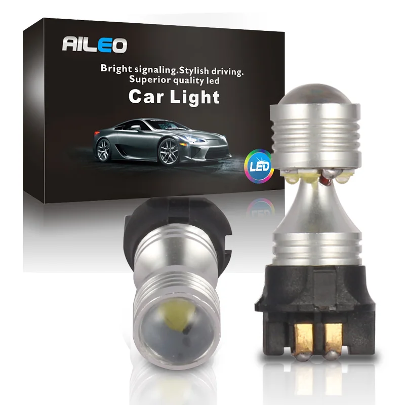 Светодиодный светильник AILEO желтый ксеноновый без ошибок PW24W PWY24W для Audi A3 A4 Q3 Q5