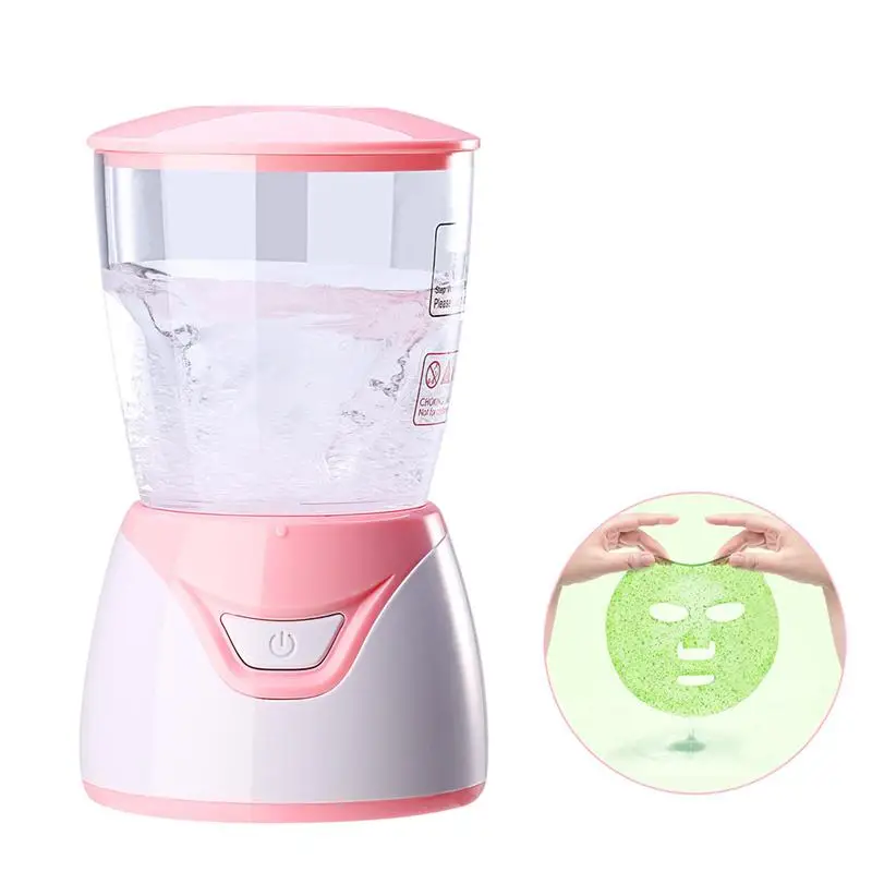 

Facial Mask Machine DIY Natural Fruit Vegetable Facial Care Masks Maker Facial Care Tools Portable Mini Machine(No Battery )