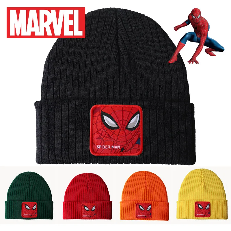 Hot Sell Disney Knitted Hat Spiderman 