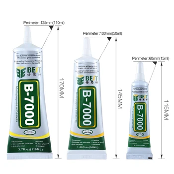 

B7000 Adhesive Glue For Jewelry Craft DIY Cell Phone Glass Touch Screen Repair50ML