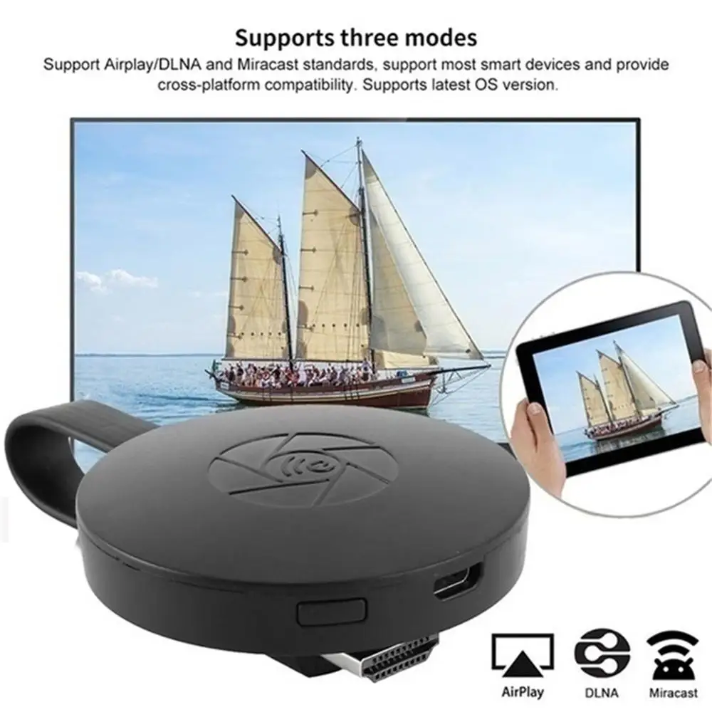ТВ флешка MiraScreen G2 для Android беспроводной Wi Fi дисплей приемник 1080P HD Airplay медиа