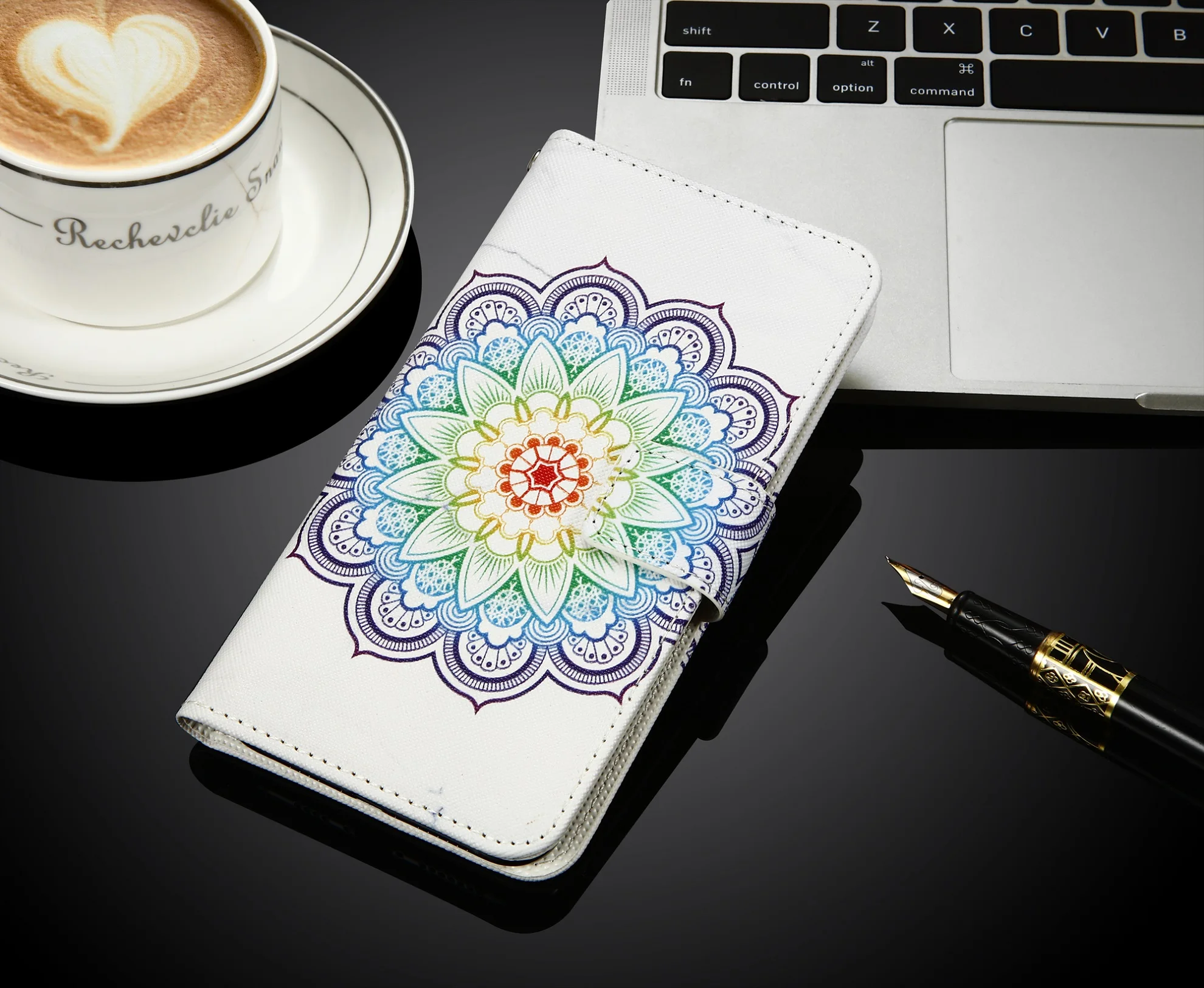 Per Htc Desire 12 12S U11 U12 Life Eyes Huawei Enjoy Honor 10 8 8E 9 Lite Gt Youth Plus Flip Portafoglio Custodia In Pelle Per Telefono