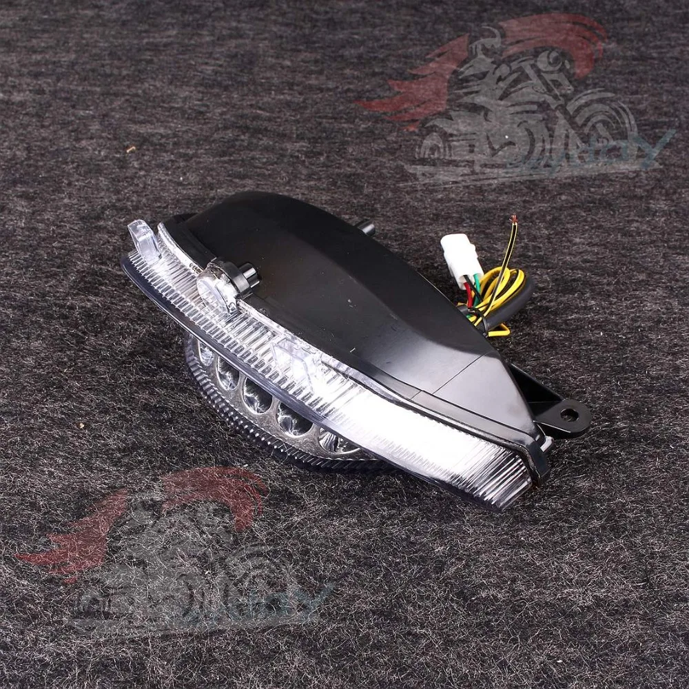 Cветодиодные задние фары мотоцикла встроенные Сигналы поворота для Yamaha VMAX 2009-2013, 10, 11, 12 лет