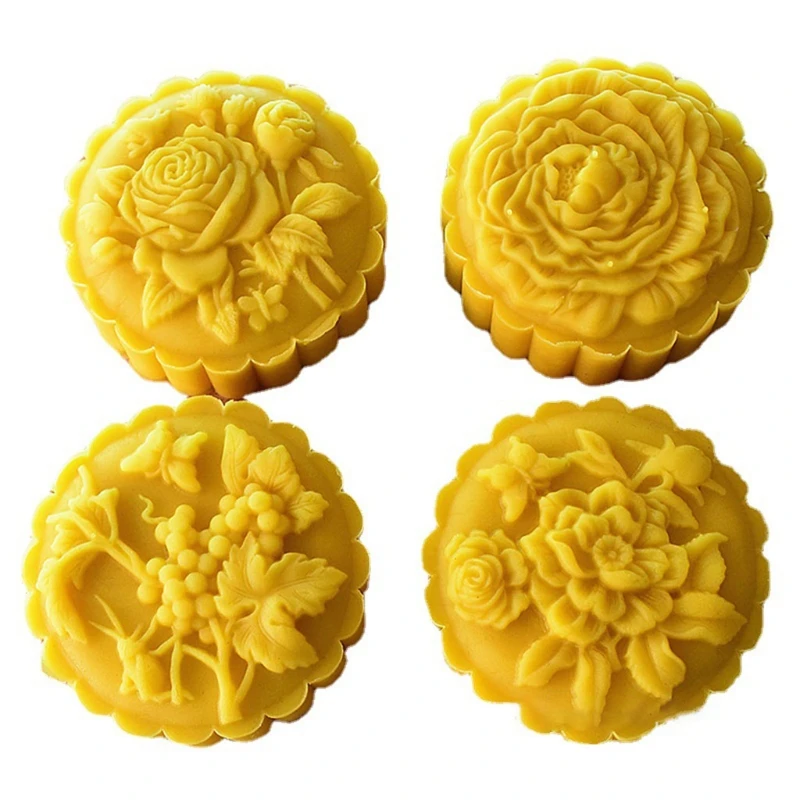 Mooncake Mold 100g Mid Autumn Mooncake Molds Plunger Press Moon 