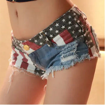 

2019 new arrival casual summer hot sale denim women shorts high waists fur-lined leg-openings Plus size sexy short Jeans T388