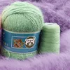 50+20g/set Long Plush Mink Yarn Fine Quality Knitting wool Thread For Cardigan Scarf Suitable Angora rabbit hair 3