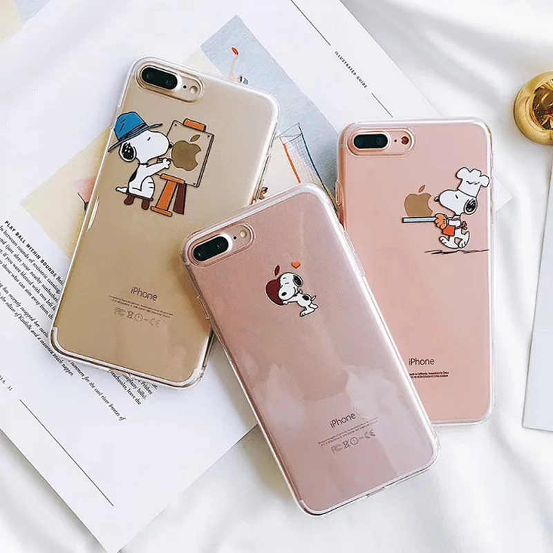 

Transparent Ultra Thin Cartoon Case For IPhone 11 Pro 6 S 6s Plus X XR XS Max 8 8plus 7 Phone Cases Clear Cases ProMax Case