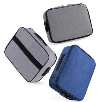 

Document Ticket Bag Large Files Organizer Capacity Certificates for Home Travel Important Items DC120