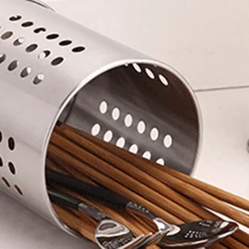

Stainless Steel Multifunctional Drain Kitchen Utensils Tableware Storage Box Kitchen Organizer And Storage