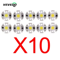 10PCS LED COB chip 3W 5W 7W 10W 12W outdoor chip light smart IC No Need Driver AC220V LED bulb light DIY lighting flood light