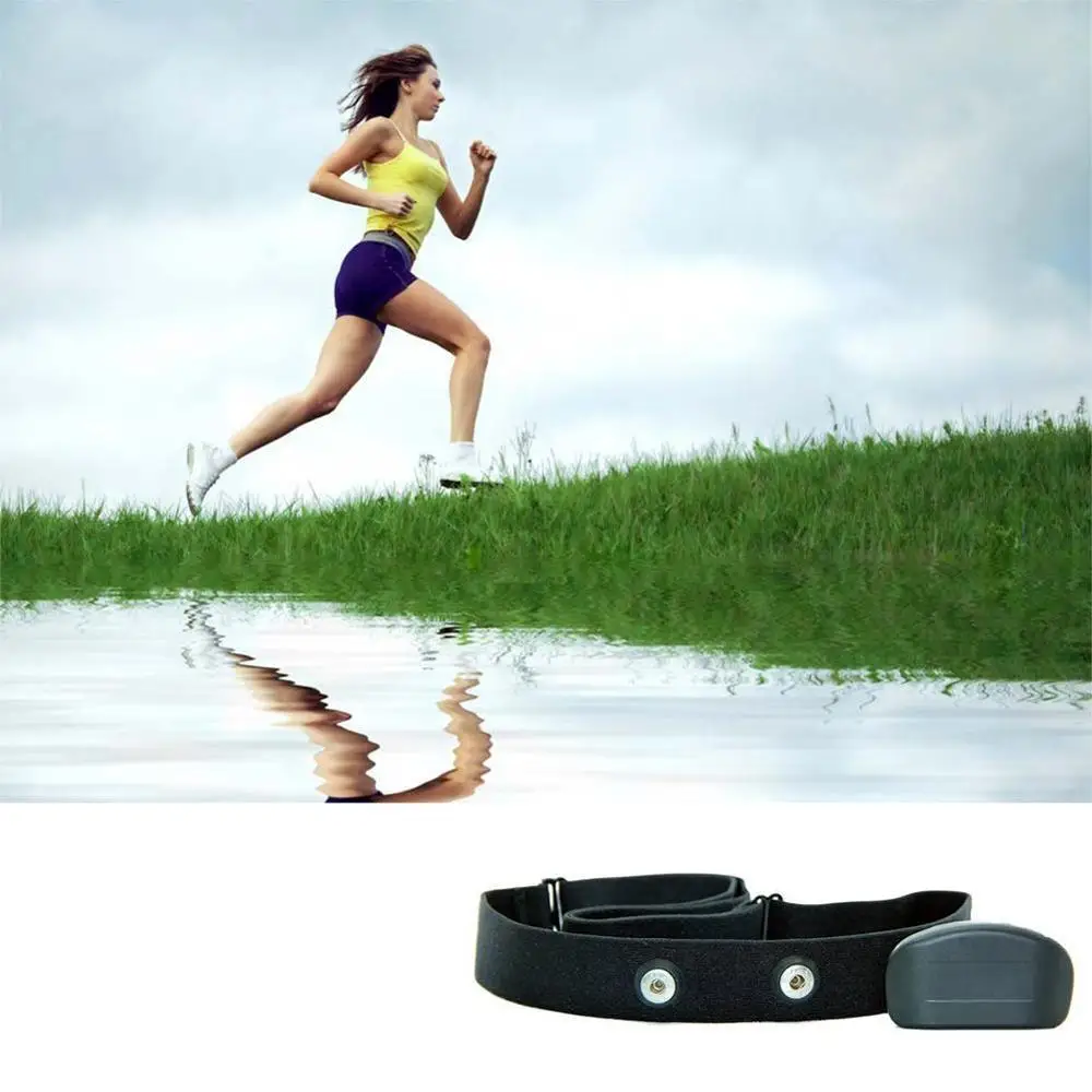 Exercise Heart Rate Chest Strap Heart Rate Monitor Chest Strap Bluetooth 4.0 ANT Fitness Sensor Compatible Belt Outdoor Band