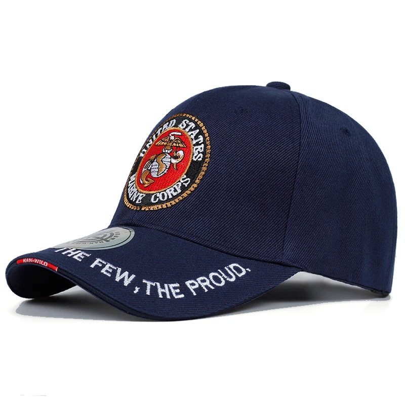 United States Marine Corps Tactical Bone Baseball Cap Men Navy Seals Hat For Adult Size 56-59cm