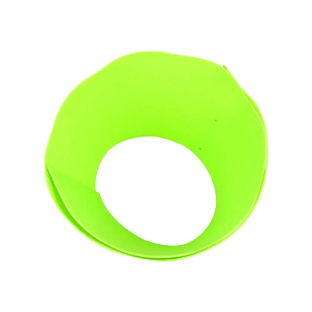 Силиконовая кастрюля Антибликовое покрытие Защитная настенная Крышка для микроволновки кухонных инструментов - Цвет: green