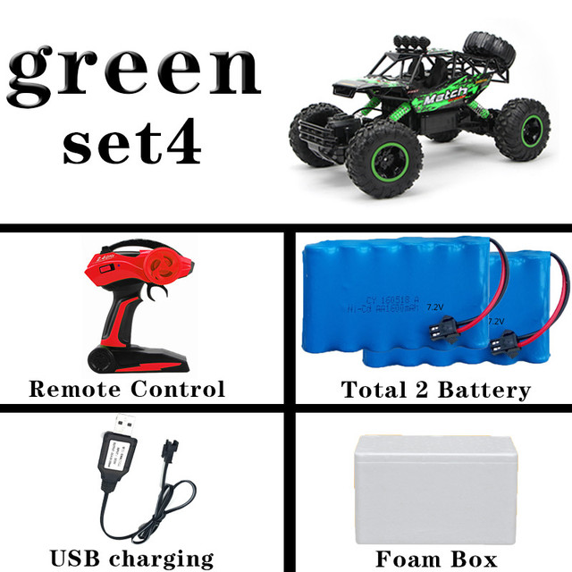 / 1 16 / 1 20 4WD RC Car 2.4G Radio Control Car Buggy Off-Road Remote Control Trucks Boys Toys for Children