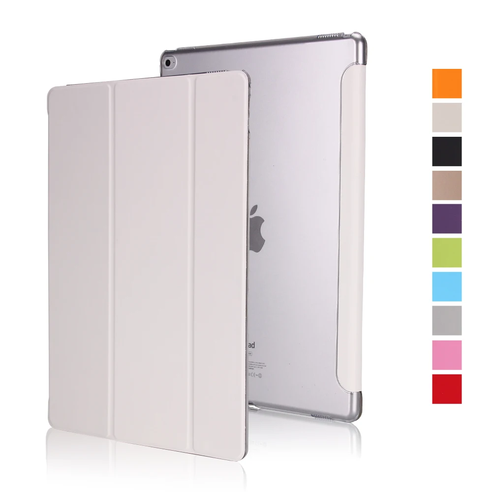 Чехол для iPad Air1 9,7 дюймов Funda Smart Sleep/Auto Awake 9,7 дюймов pu кожаный смарт-чехол для iPad 6-го поколения - Цвет: Белый