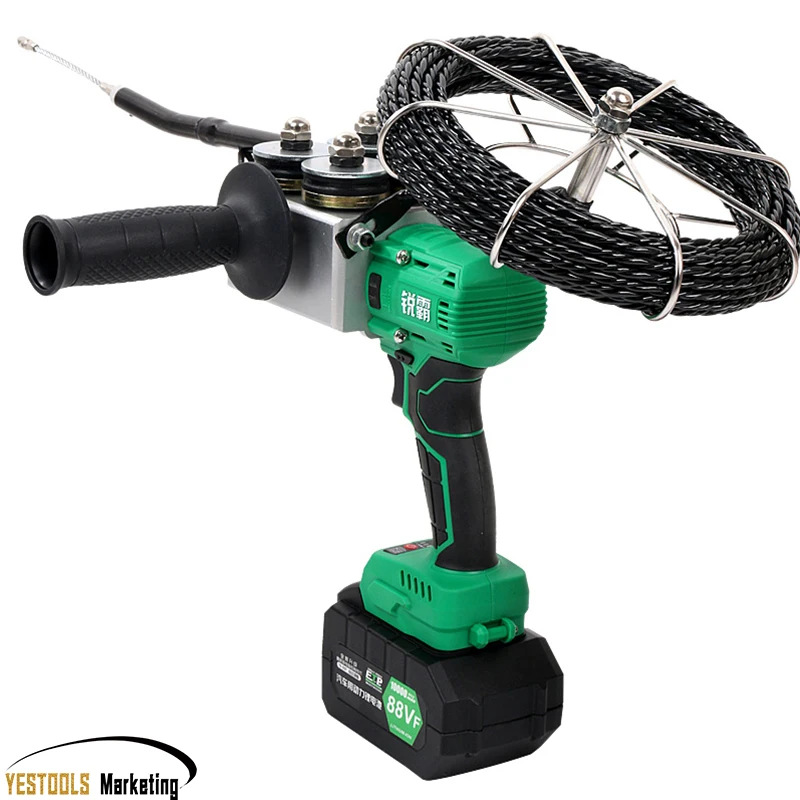 CX8006AutomaticElectricPullerThroughWallElectricalWireThreader