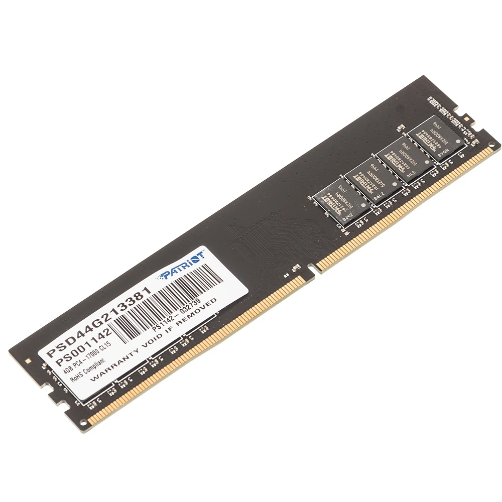 Модуль памяти PATRIOT Signature PSD44G213381 DDR4- 4Гб