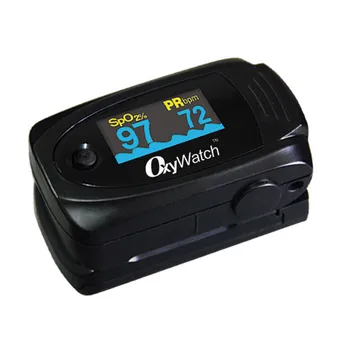 

In Stock Home Fingertip Pulse Oximeter Blood Pressure Oximetry Heart Rate Monitor SpO2 Health Monitors without Battery Black