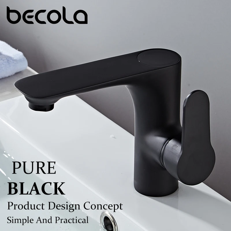 BECOLA светодиодный смеситель для ванной комнаты с цифровым дисплеем и датчиком