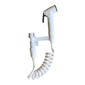 

1Set Toilet Bidet Tap Handheld Shower Sprayer Female Hygeian Flushing Device Kit