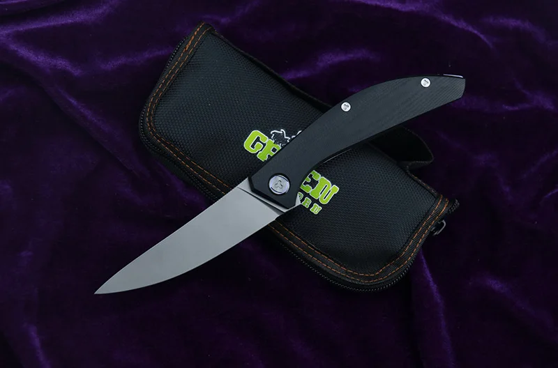 GREEN THORN SIGMA Flipper складной нож D2 лезвие G10 рукоятка походные охотничьи ножи для