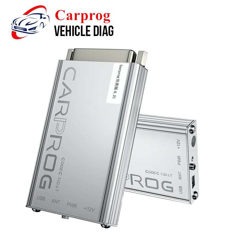 Carprog V10.0.5 V8.21 Car Prog ECU Programmer Chip Tunning Car Repair Tool Carprog Programmer with 21 Adapters Diagnostic Tool