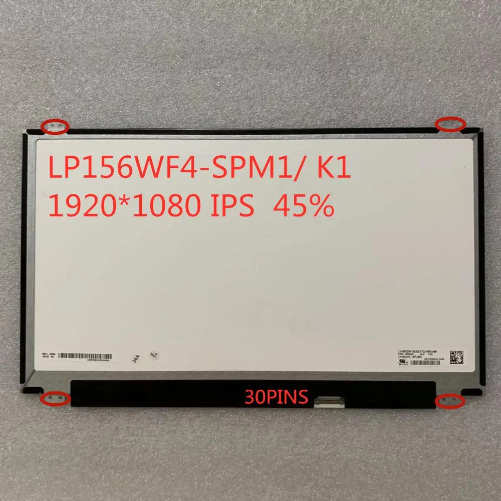 

LP156WF6 SPL1 SPK1 SPM1 NV156FHM-N41 N42 LTN156HL01 B156HAN01.2 IPS 30PINS 1920X1080 LCD SCREEN