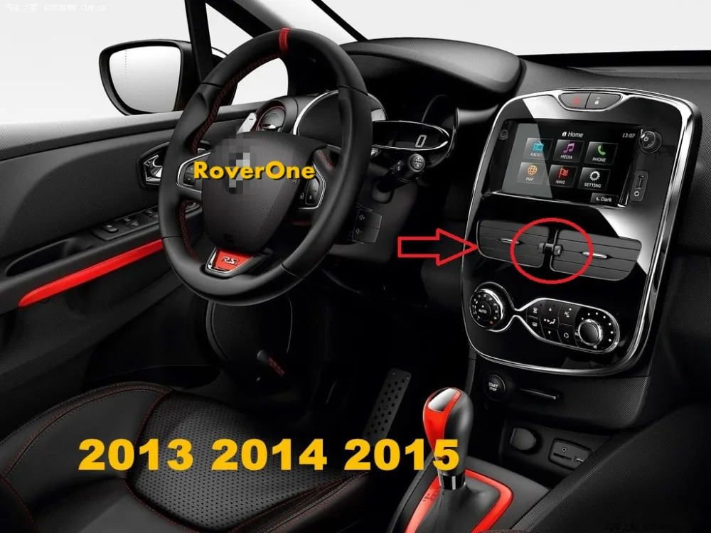 RoverOne Автомобильный мультимедийный Системы для Renault Clio 2012 2013 /Clio Android 9,0 Радио Стерео gps навигации