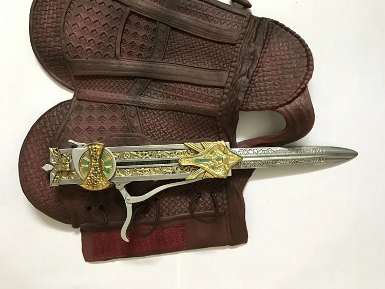 Assassin's Creed 7 поколение рукав меч лезвие Косплей оружие реквизит скрытое лезвие 1: 1-выталкивание браслет