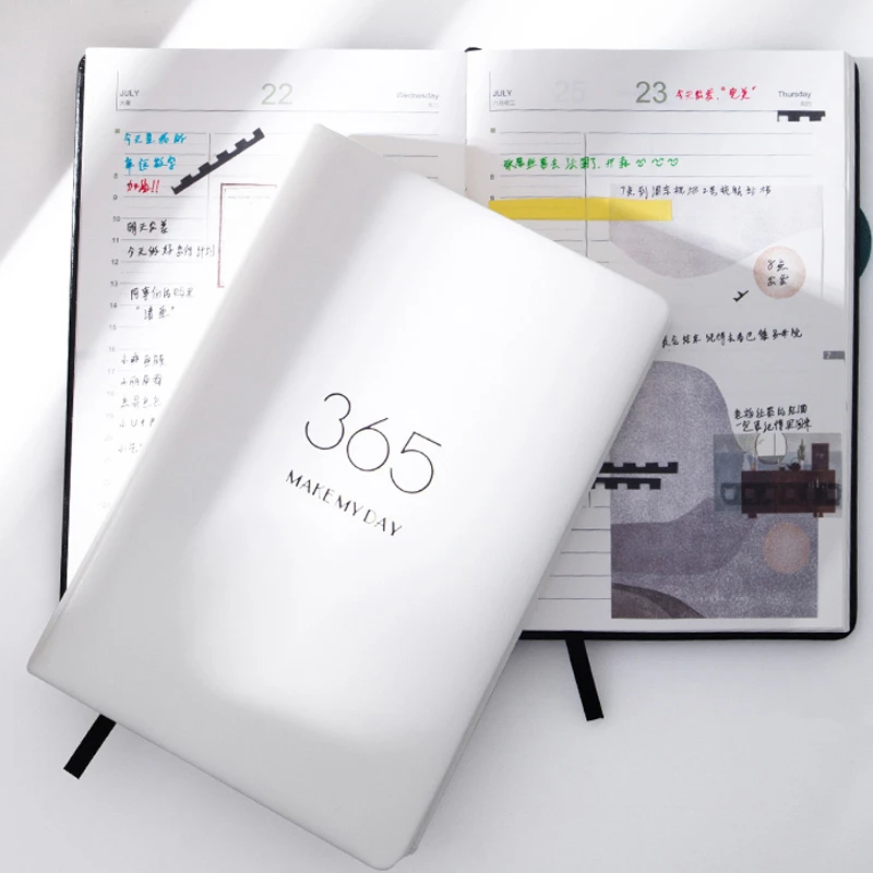 Agenda ежедневник планировщик 365 дней A5 утолщенный планировщик дневники DIY кавайный планировщик ежемесячный недельный школьный блокнот D40
