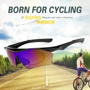 

Sunglasses polarized sport eyewear Road racing cycling glasses Sports Bicycle Sunglasses With 5 Lens 5 color
